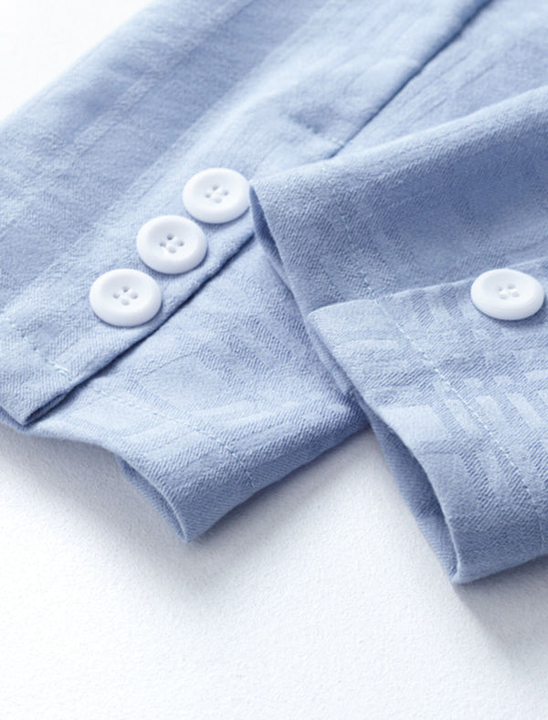 Three-Quarter Sleeve Lapel Blazer