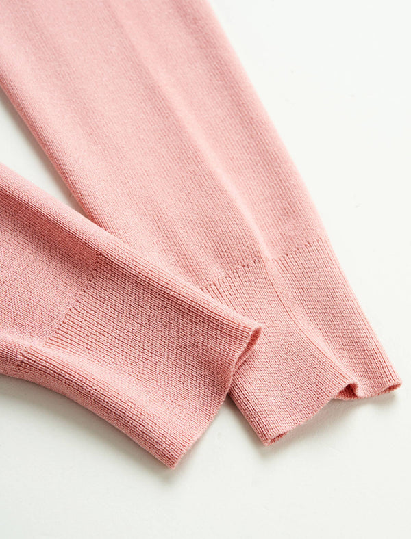 V-Neck Twisted Detail Knit Top