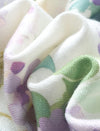 Vintage Floral‑Print V‑Neck Knit Cardigan