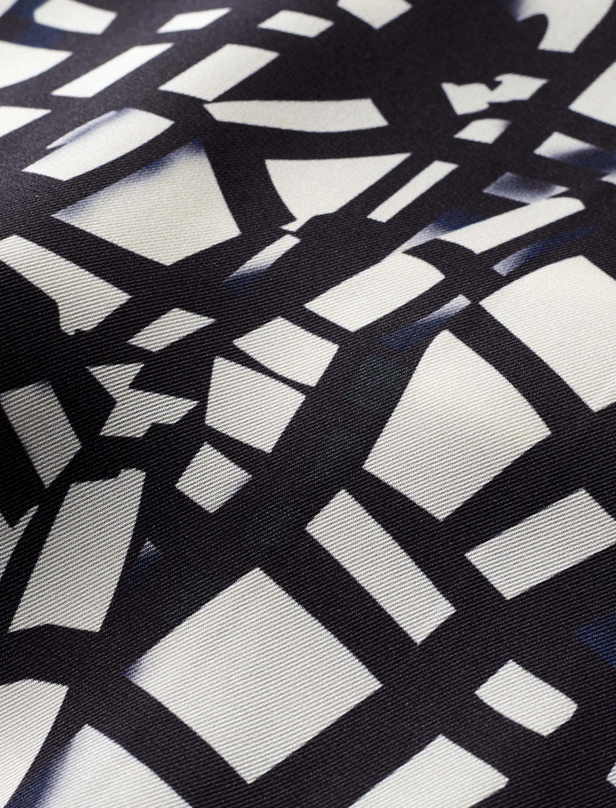 Geometric Print Sleeveless Midi Dress