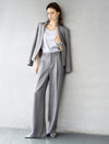 Wide-Leg Tailored Pants
