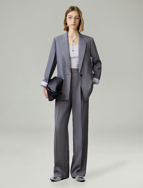 Loose Straight Leg Pants