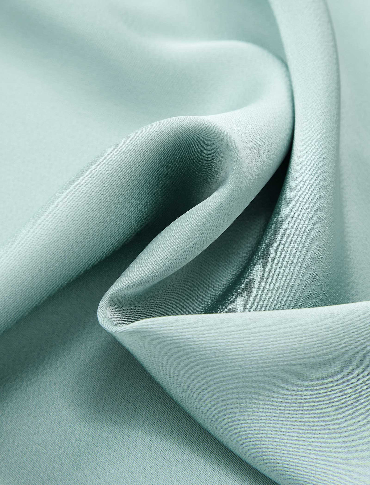 Mint Green V-Neck Cap Sleeve Blouse