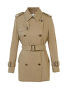 Classic Double-Breasted Trench Coat