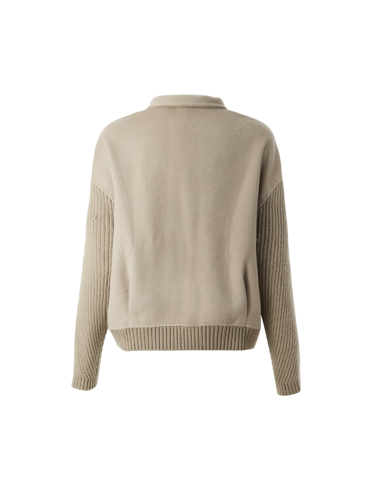 Wool Blend Cropped Jacket