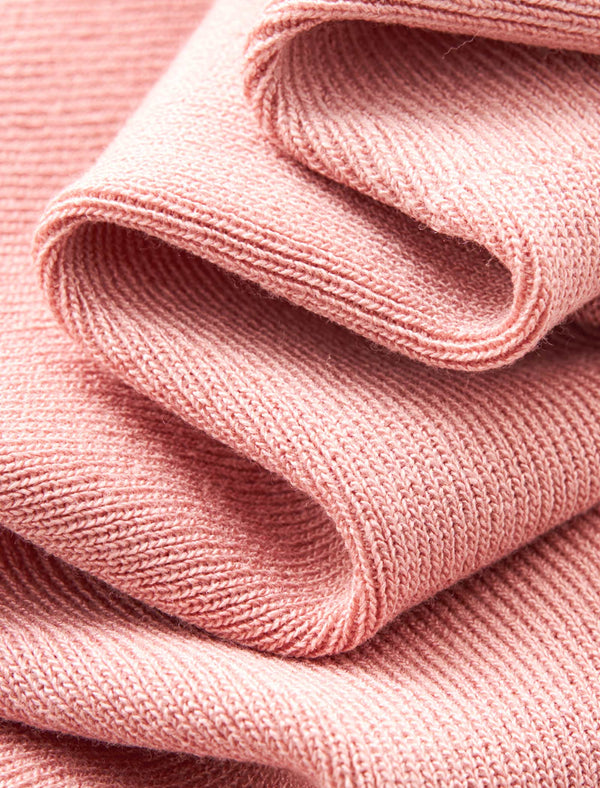 V-Neck Twisted Detail Knit Top