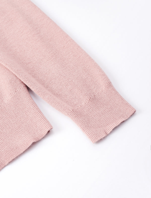 V-Neck Lace Detail Cardigan