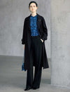 Pure Wool High Waist Wide Leg Pants