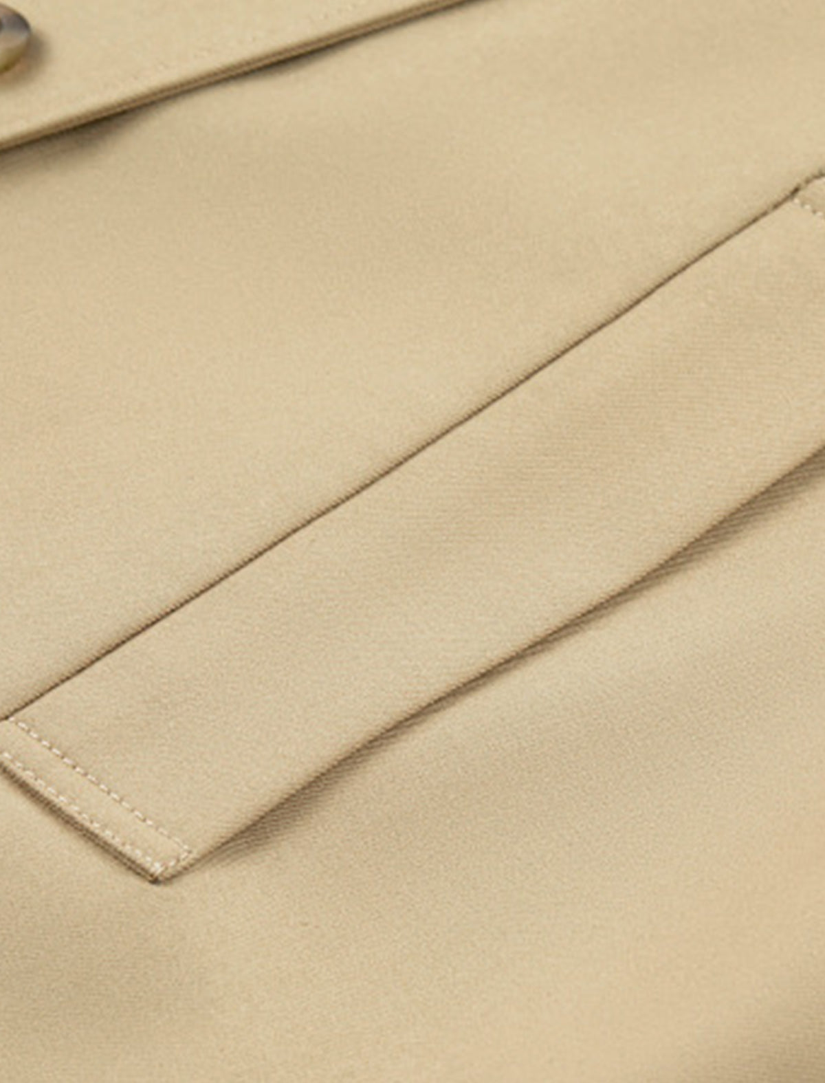 Double-Breasted Relaxed Fit Trench Coat