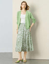 Lightweight Textured Knit V-Neck Cardigan