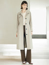 High-Rise Slim Bootcut Dress Pants