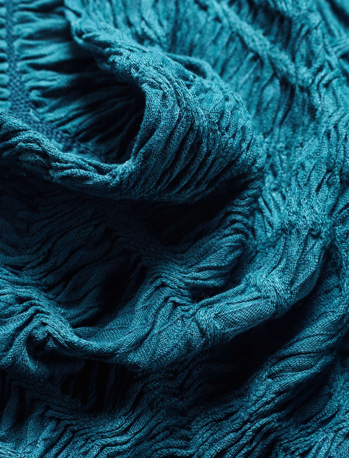 Textured Mock Neck Top