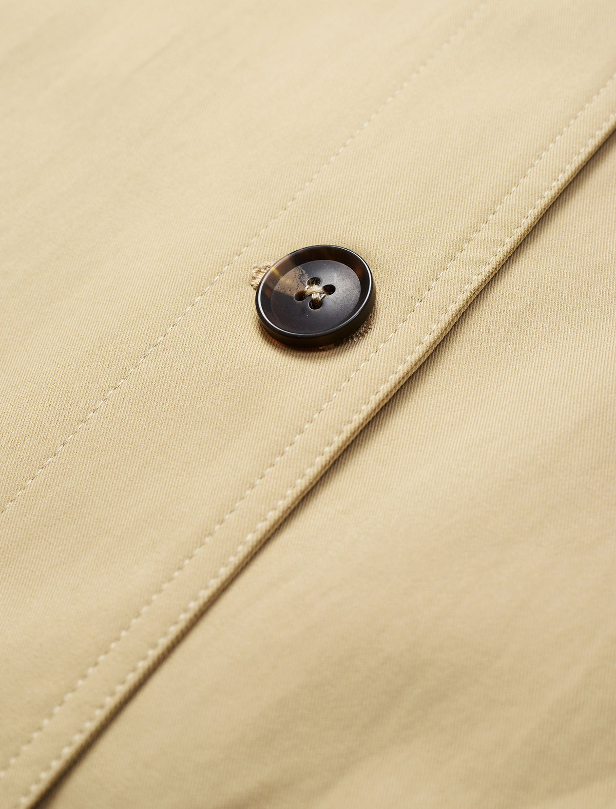 Vintage Loose Mid-Length Trench Coat