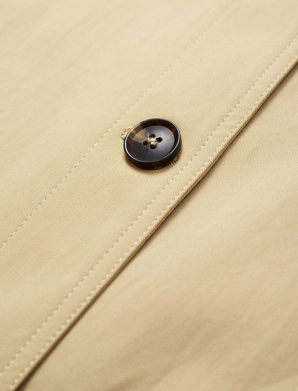 Vintage Loose Mid-Length Trench Coat