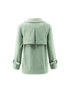 Long Sleeve Double-Breasted Relaxed Trench Coat