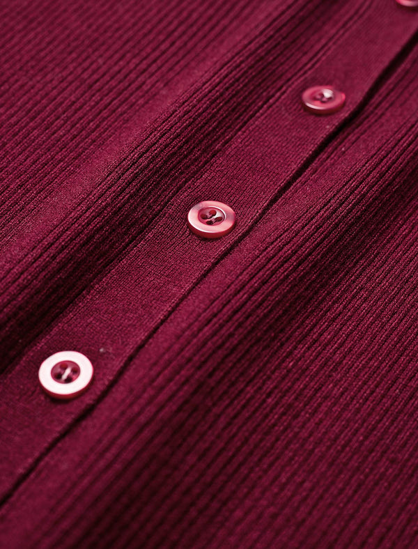 Minimalist Slim Fit Knit Cardigan