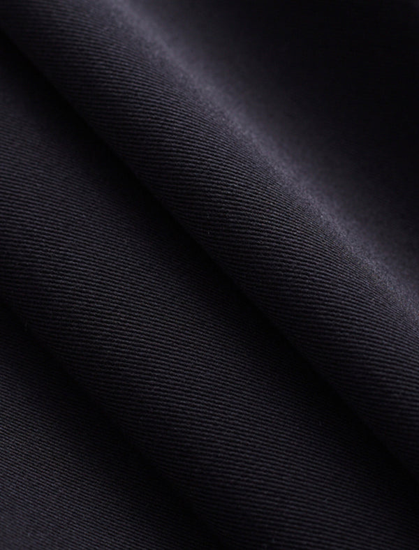 Classic Black Wide-Leg Pants