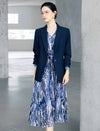 Notched Lapel Single Button Tailored Blazer