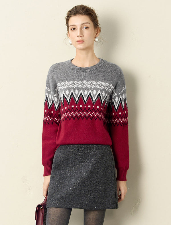 Fair Isle Wool-Blend Sweater