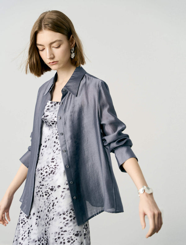 Tencel Lightweight Button Up Shirt