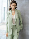 Sage Green Tailored Blazer