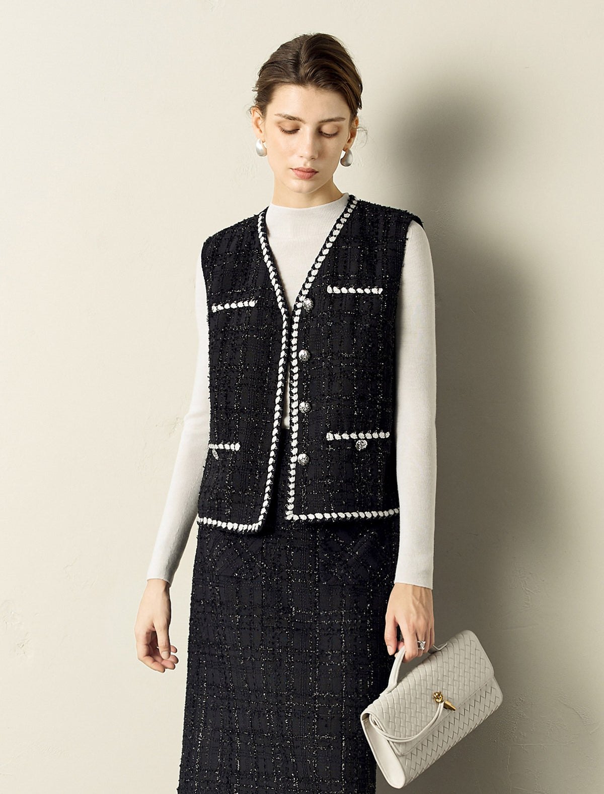 Vintage Knit Sleeveless Vest Top
