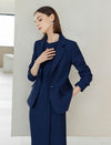 Classic Single Button Tailored Blazer