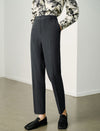 High-Waisted Tapered Dress Pants
