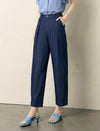 Pleated Balloon Ankle Pants