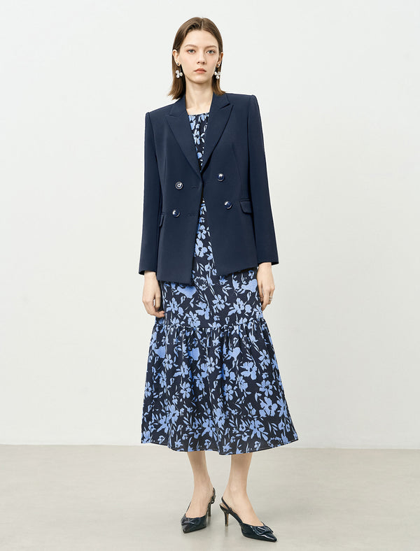 Classic Double-Breasted Blazer