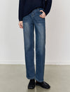 Straight-Leg Cropped Jeans