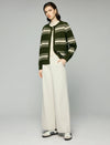 High-Waist Pocket Fluid Wide-Leg Pants