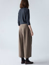Wool-Blend Wide-Leg Culottes
