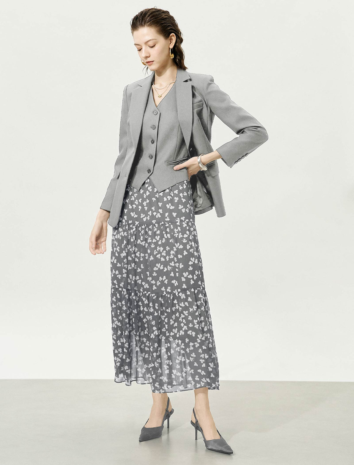 Classic Solid Color Tailored Waistcoat