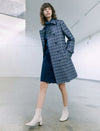 Collared Double-Breasted Belted Relaxed Trench Coat