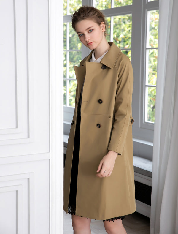 Double-Breasted Trench Coat