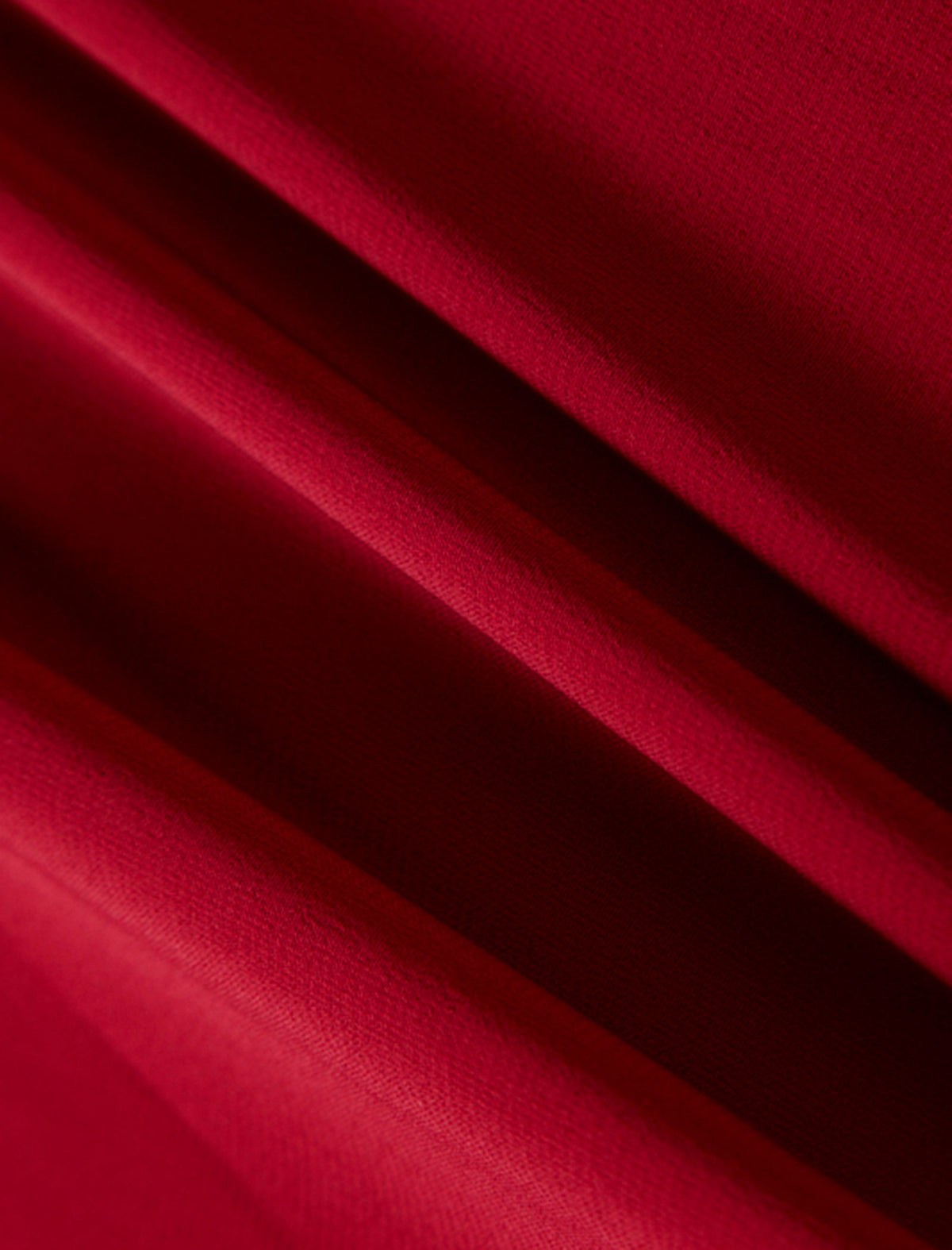 Mock Neck Pleated Midi Dress