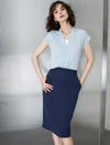 Minimal Pencil Skirt