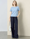 Casual Crew‑Neck Short‑Sleeve T‑Shirt