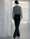 Vintage Polka Dot Long Sleeve Shirt