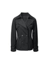 Collared Long Sleeve Belted Trench Coat