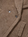 Teddy Bear Wool-Camel Hair Blend Coat