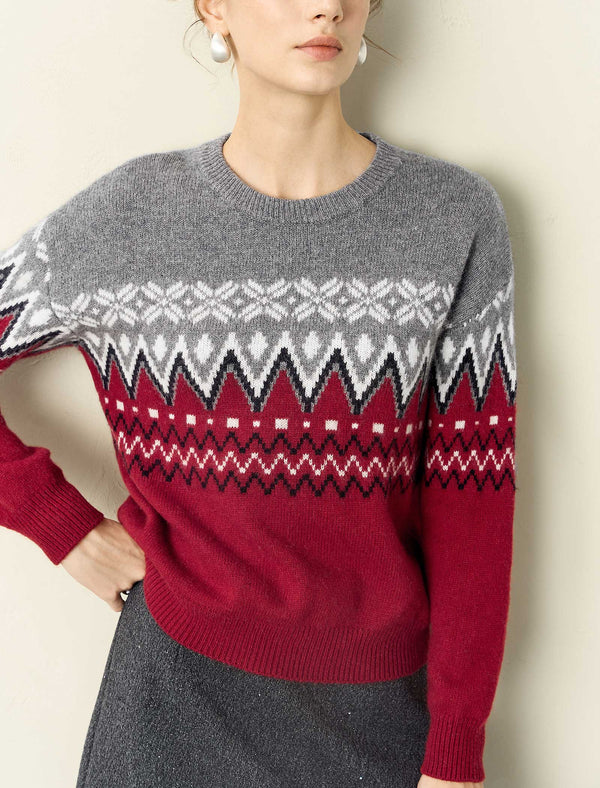 Fair Isle Wool-Blend Sweater
