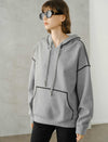 Contrast Stitch Hoodie