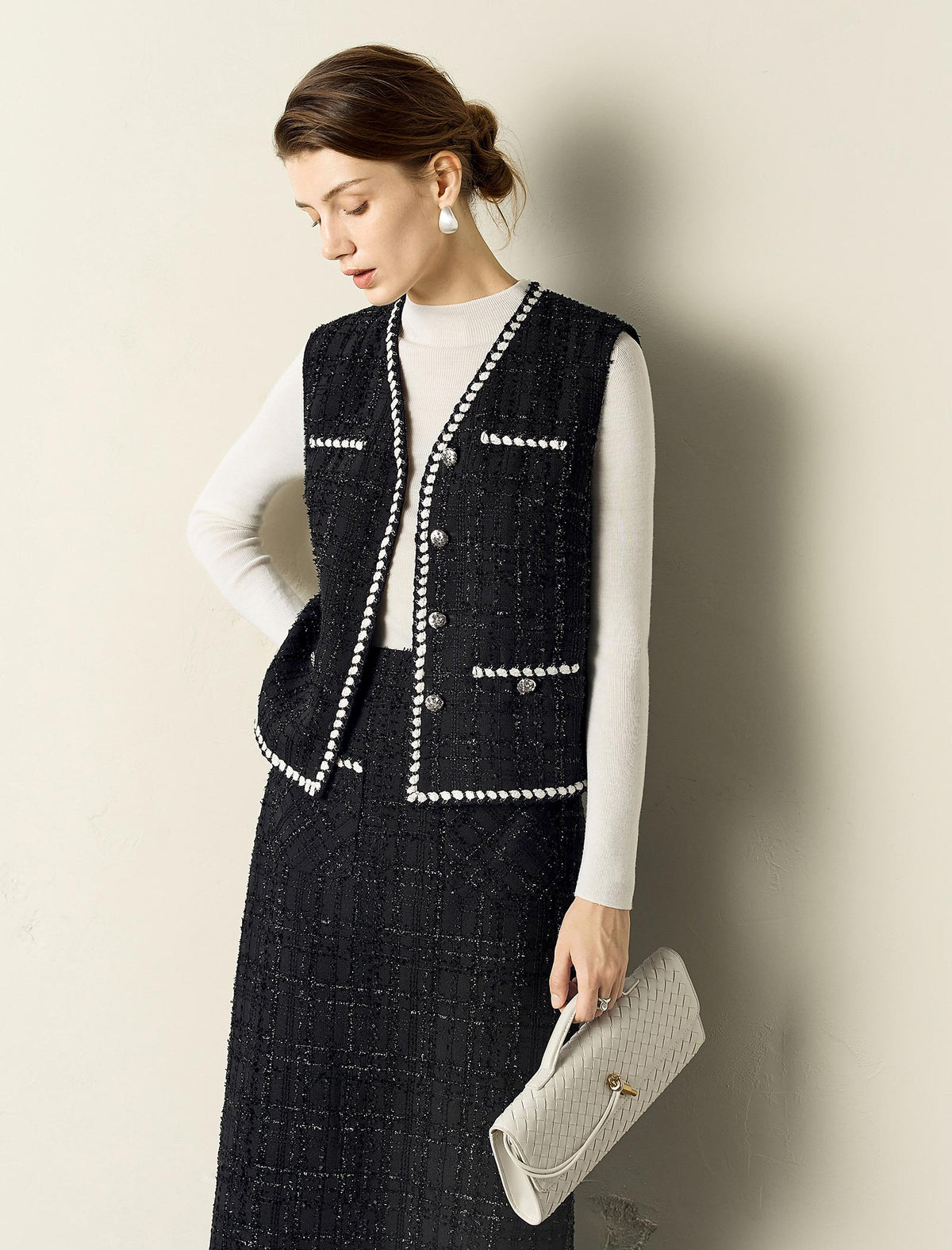 Vintage Knit Sleeveless Vest Top