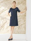 Round Neck Short Sleeve Dress