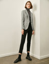 Wool Blend Pocket Blazer
