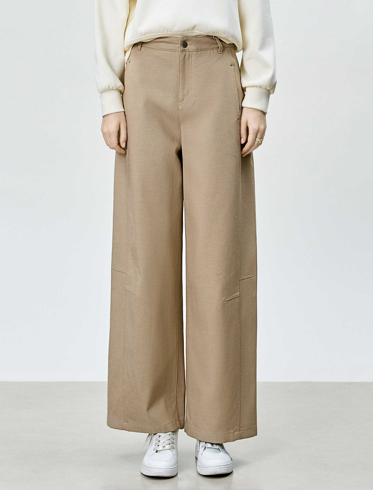 Wide‑Leg Casual Pants