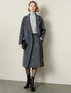 100% Australian Superfine Wool Double-Breasted Coat