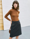 Classic Wool Blend Skirt